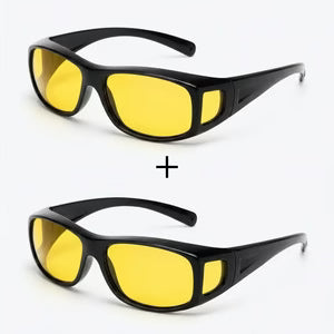 Lunettes Anti-Éblouissement Soleil & Phares LED