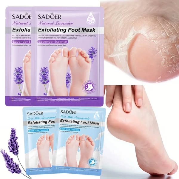 Masque exfoliant pour les pieds