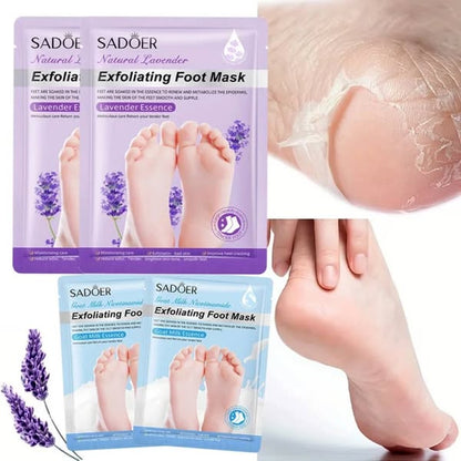 Masque exfoliant pour les pieds