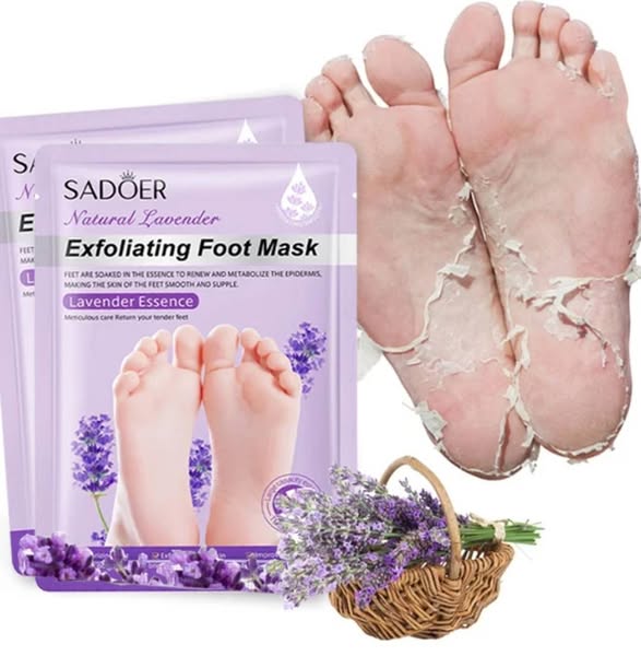 Masque exfoliant pour les pieds